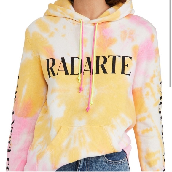 Rodarte Tie Dye Hoodie small made in USA and RARE! - Picture 1 of 13